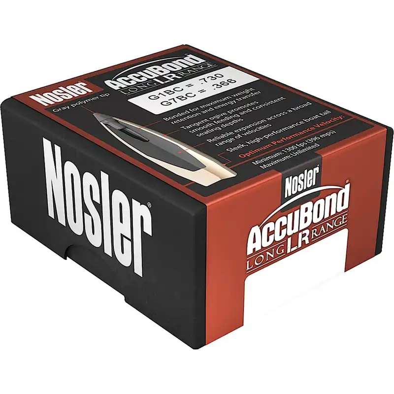 NOSLER 58943 ABLR 6.5MM 129GR SP 100 CT.