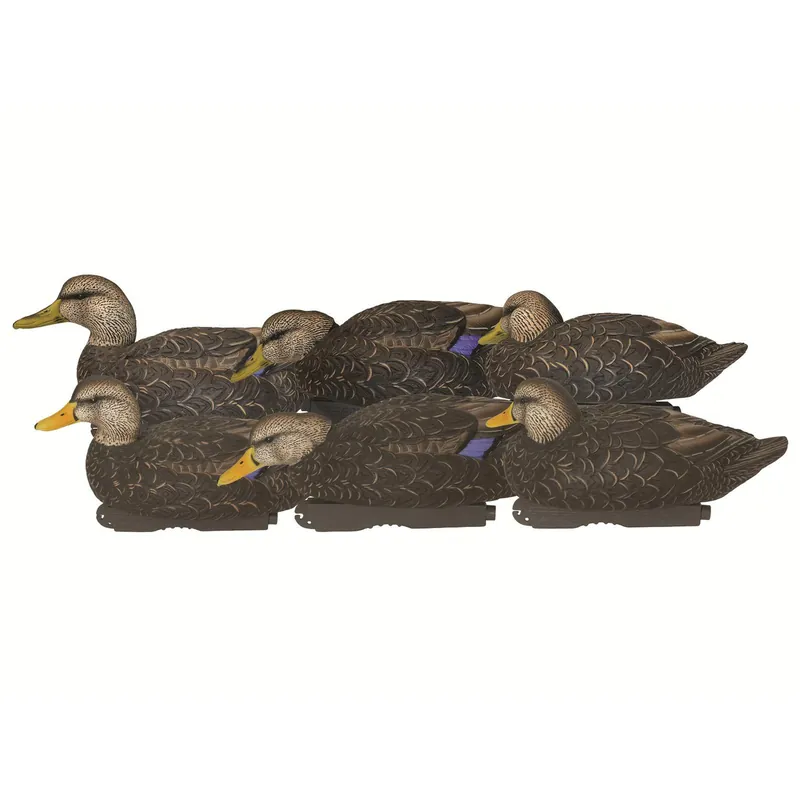 GHG 76106 PRO GRADE XD SERIES BLACK DUCK HARVESTER 6 PACK