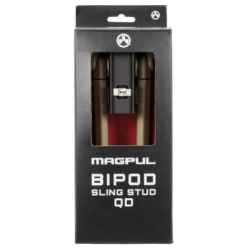 Magpul Sling Stud QD Bipod, Flat Dark Earth, MAG1075-FDE