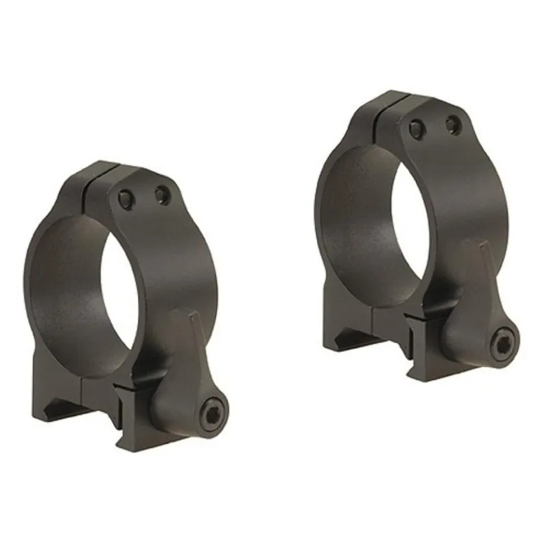 Warne 30mm Maxima Quick-Detachable Weaver-Style Rings Matte Low