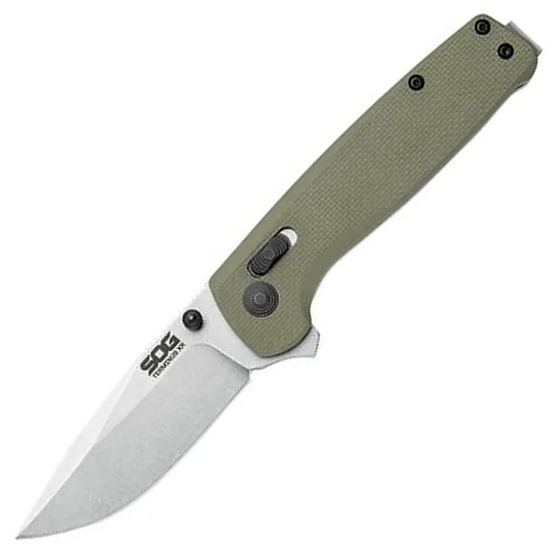 Sog Terminus Xr G10 Knife - Olive Drab Green