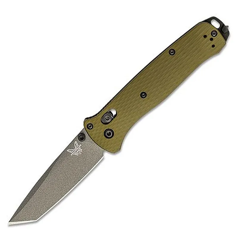 Benchmade 537GY-1 Bailout AXIS Folding Knife 3.38" CPM-M4 Gray Cerakote