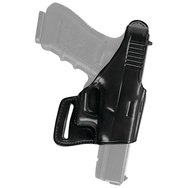 Bianchi 24178 75 Venom Belt Slide Leather Hip Holster Black RH
