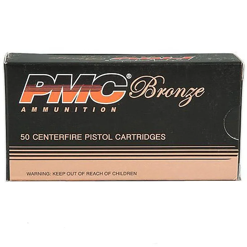 PMC Bronze 9mm Ammo FMJ 115GR 50 Rounds