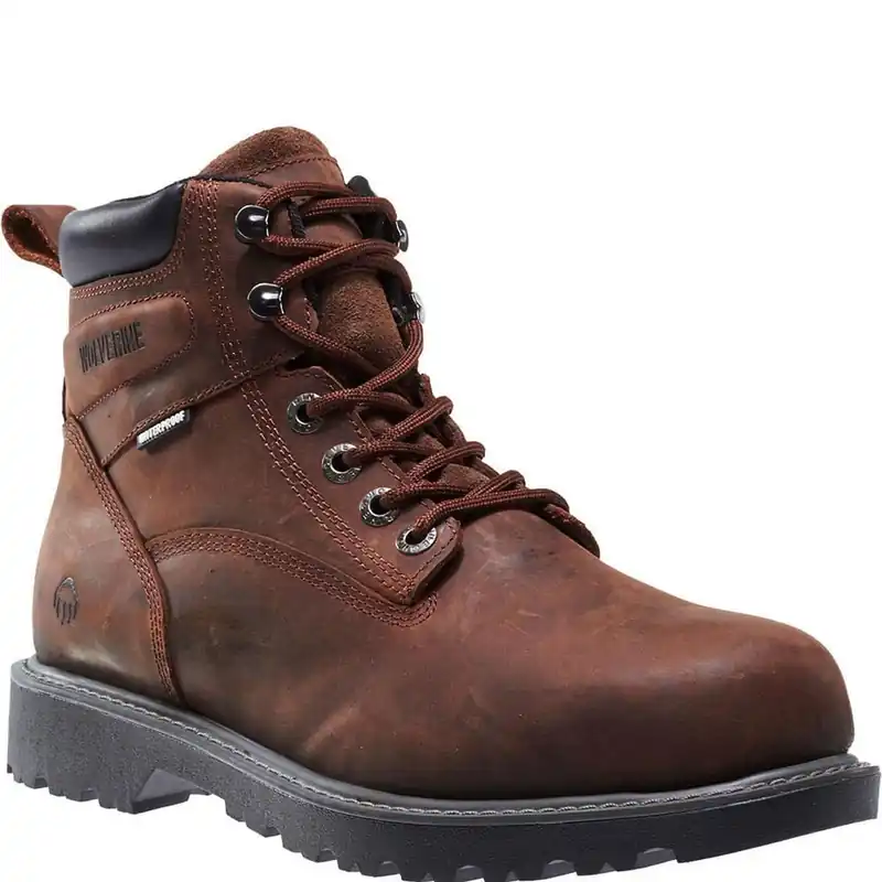 Wolverine W10633 Men‘s Floorhand Waterproof Steel-Toe 6" Work Boots