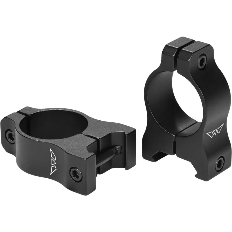 Warne Vapor 1" Picatinny-Style Aluminum Rings Matte High