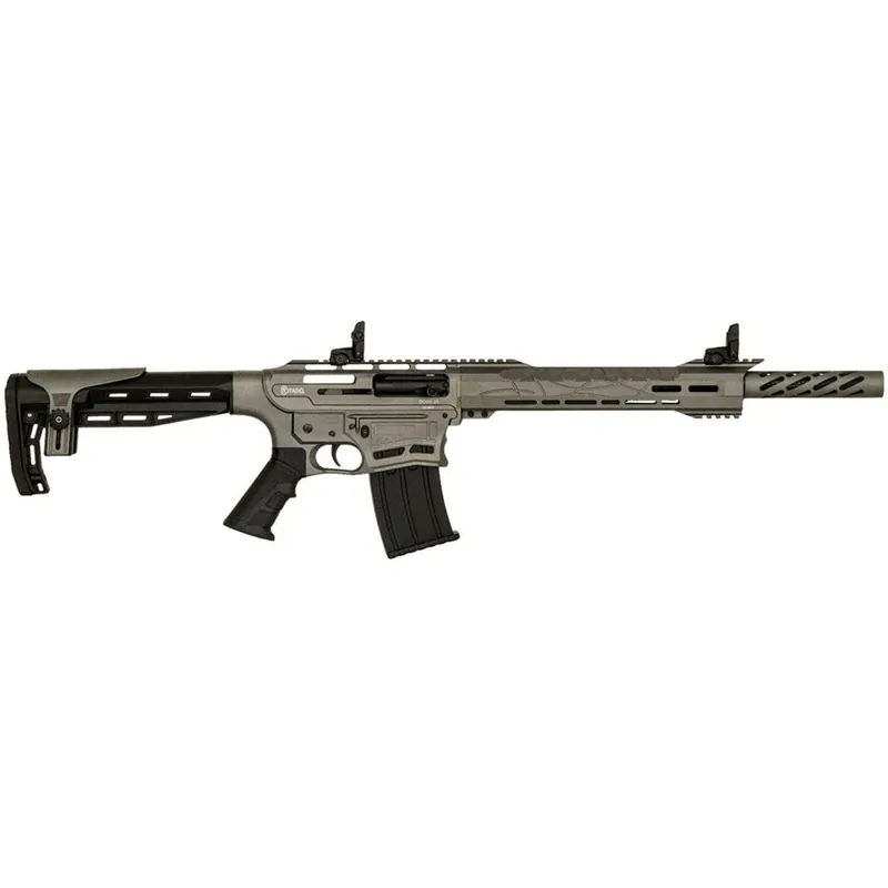 LSI Citadel Boss-25 AR-style Shotgun, Semi-automatic, 12 Gauge, 18.75" BBL, Tactical Gray, 5+1 Rds.