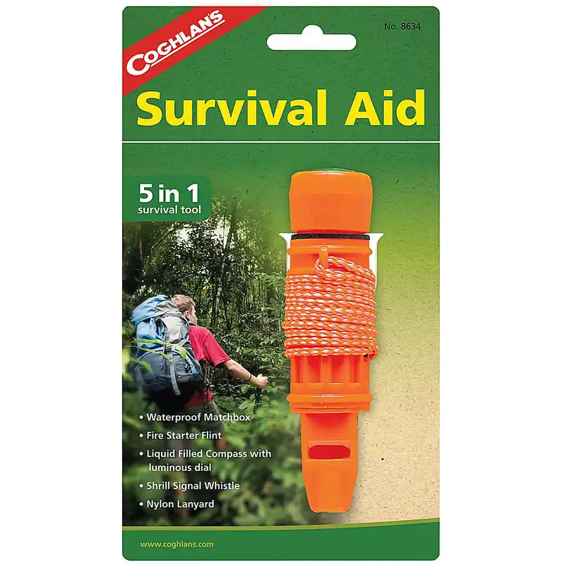 Coghlans Survival Aid Kit - 5-in-1