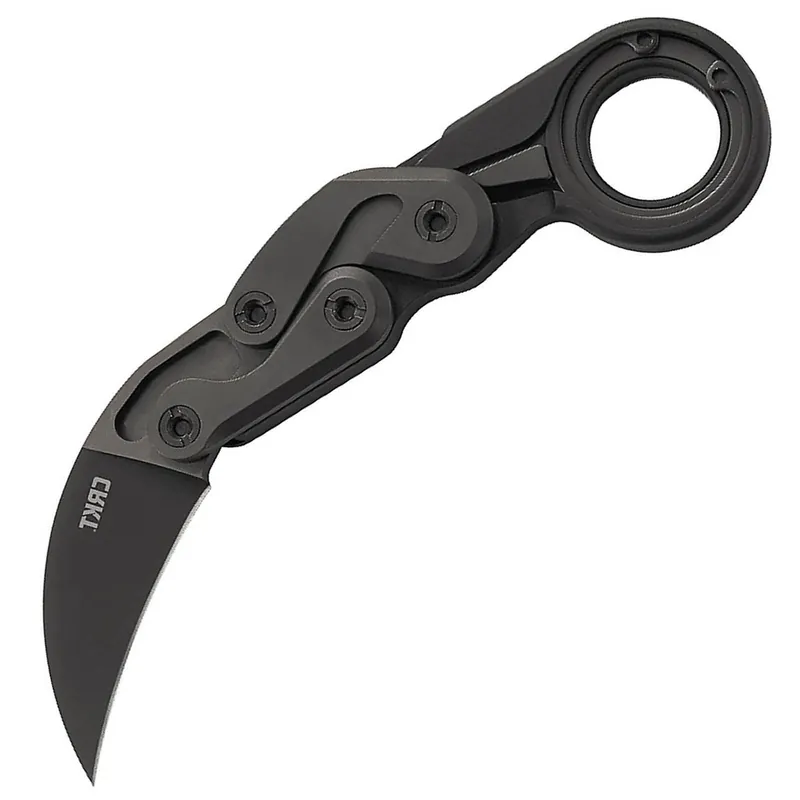 CRKT Provoke Folding Knife 2.41" Aluminum Handle Black