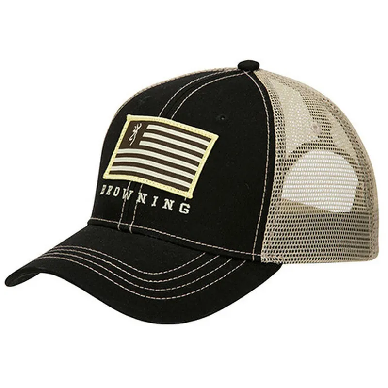 Browning Cotton Patriotic Ball Cap