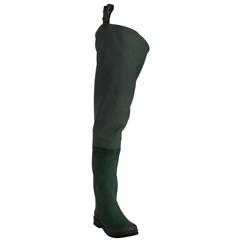 Frogg Toggs 2716243 Cascades 2-Ply Poly / Rubber Cleated Bootsfoot Hip Waders