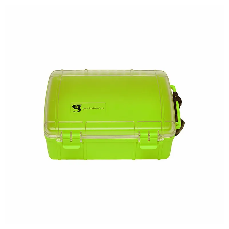 GECKOBRANDS WATERPROOF LARGE DRY BOX GREEN