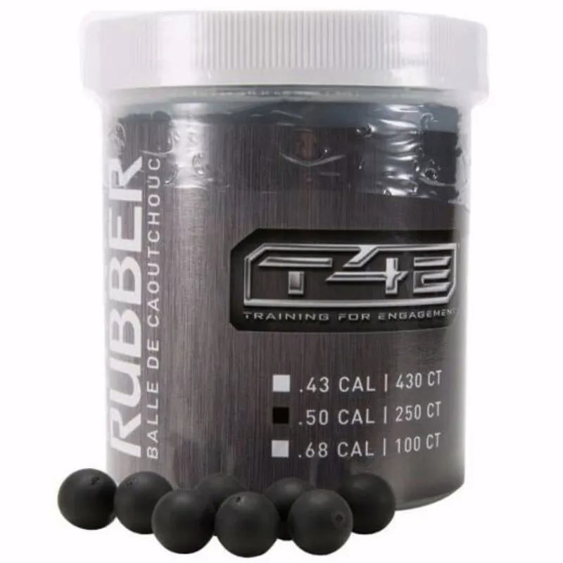 Umx T4E 50 Cal Rubber Ball 250Ct Jar