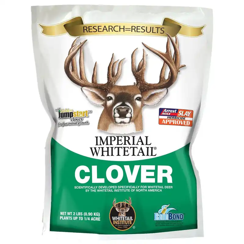 Whitetail Institute Imperial Clover Perennial Food Plot Seed 2 lbs