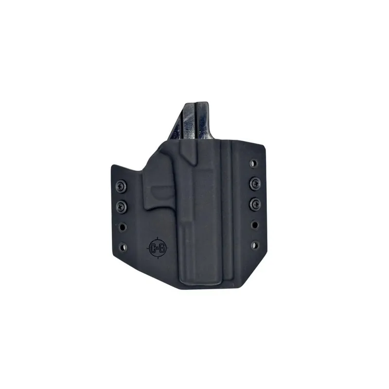 C&G Holsters OWB Covert Kydex Holster, Ruger, Color Black