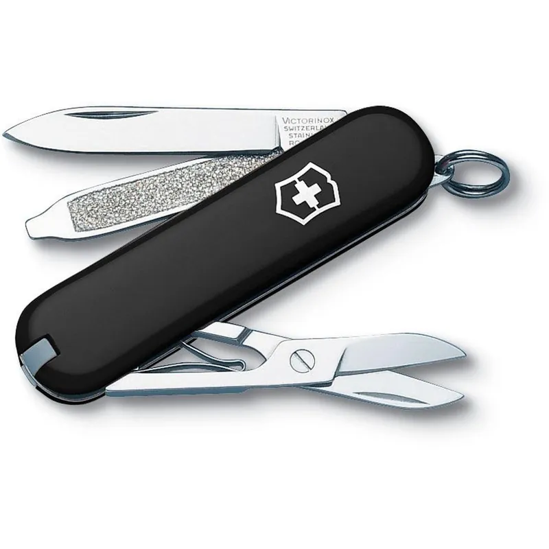 Victorinox Swiss Army Classic SD Multi-Tool, Black, 2-1/4"