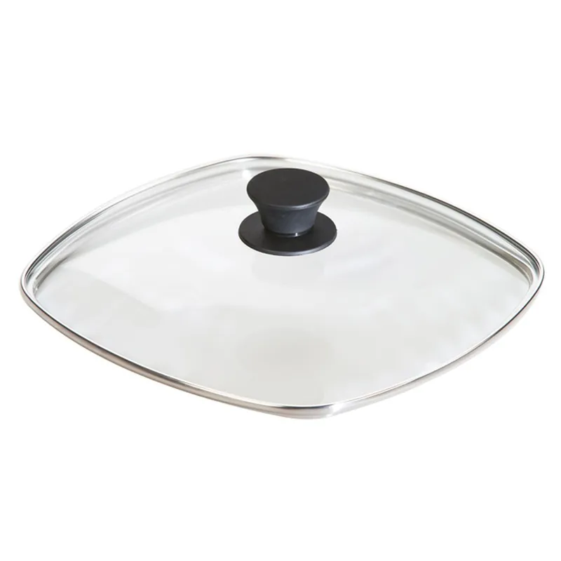 LODGE 10.5" SQUARE GLASS LID
