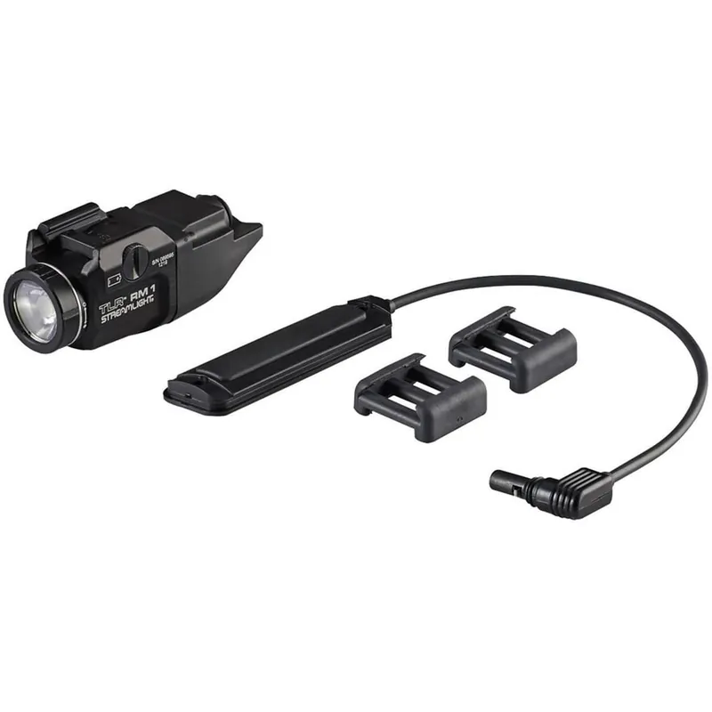 Streamlight TLR RM 2 Weapon Light LED Kit with Red Laser with 2 CR123A Battery Aluminum Black