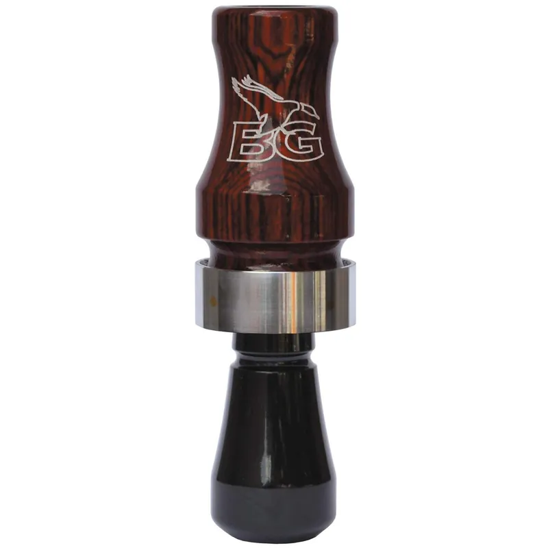 BUCK GARDNER DWPDN3CO/BLK DOUBLE CROSS DIAMONDWOOD WOOD/POLY DUCK CALL COCOABOLA/BLACK