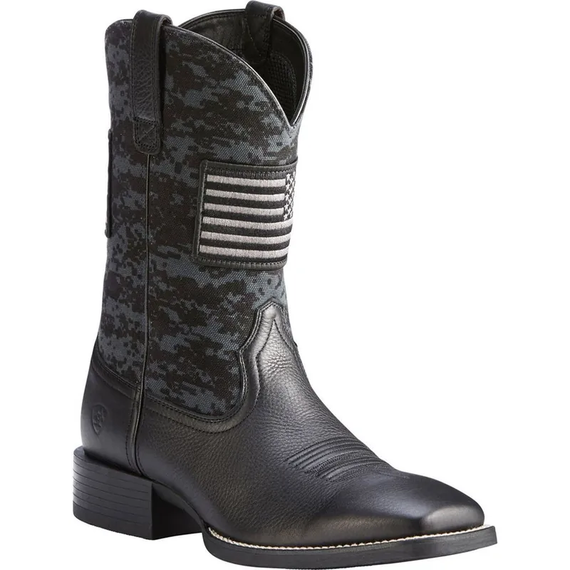 Ariat 10023361 Men‘s Sport Patriot Western Boots