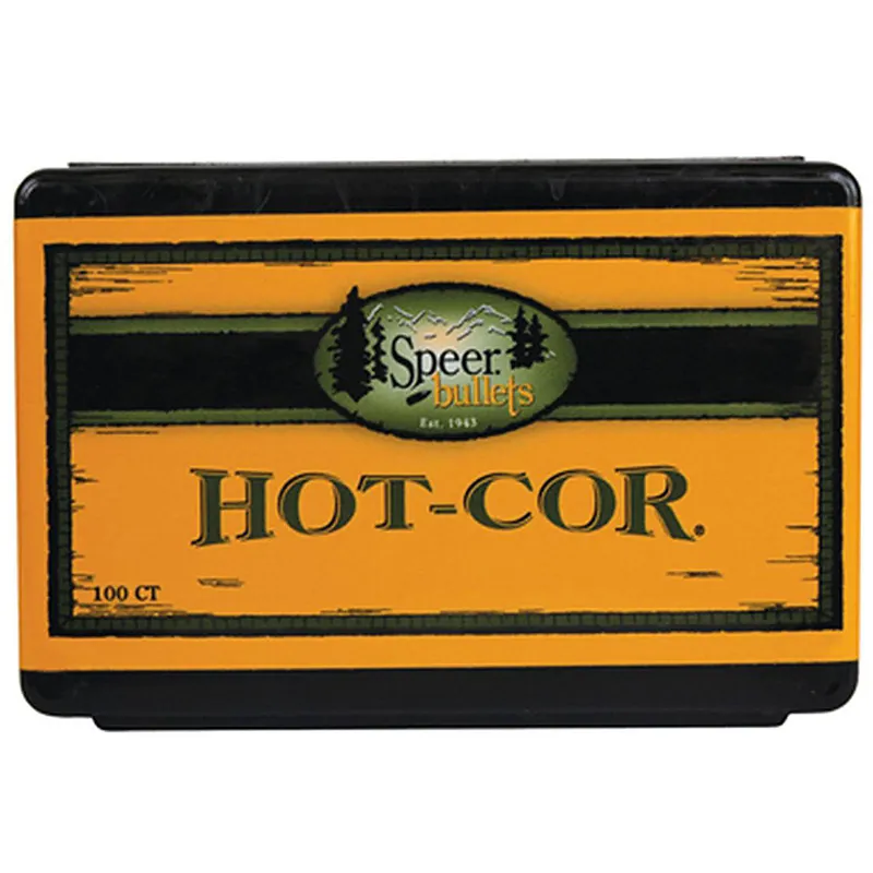 Speer Hot-Cor Rifle Bullets .323 Diameter 170 Grain Semi-Spitzer Soft, 2283