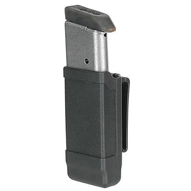 Blackhawk 410500PBK CQC Carbon Fiber Single Stack Mag Case Black Matte