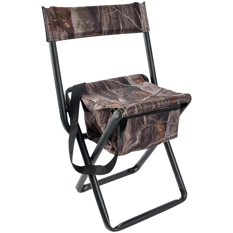 Allen Dove Folding Stool With Back G2 Camo