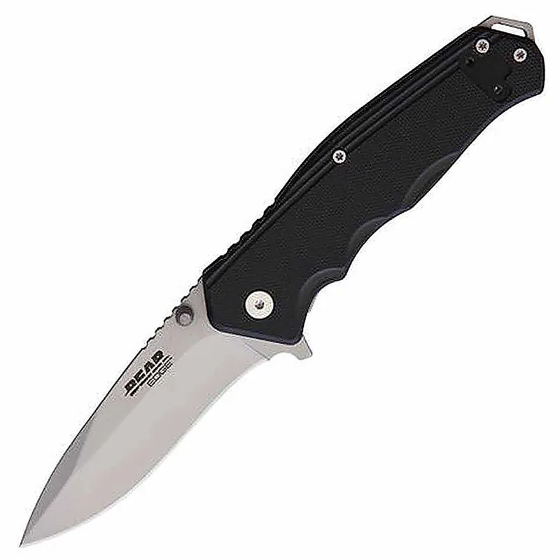 Bear & Son Sideliner G10 Linerlock Folding Knife, Black 61102B
