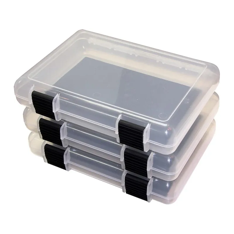MTM In-Safe Pistol Storage Case 9" Polymer Clear