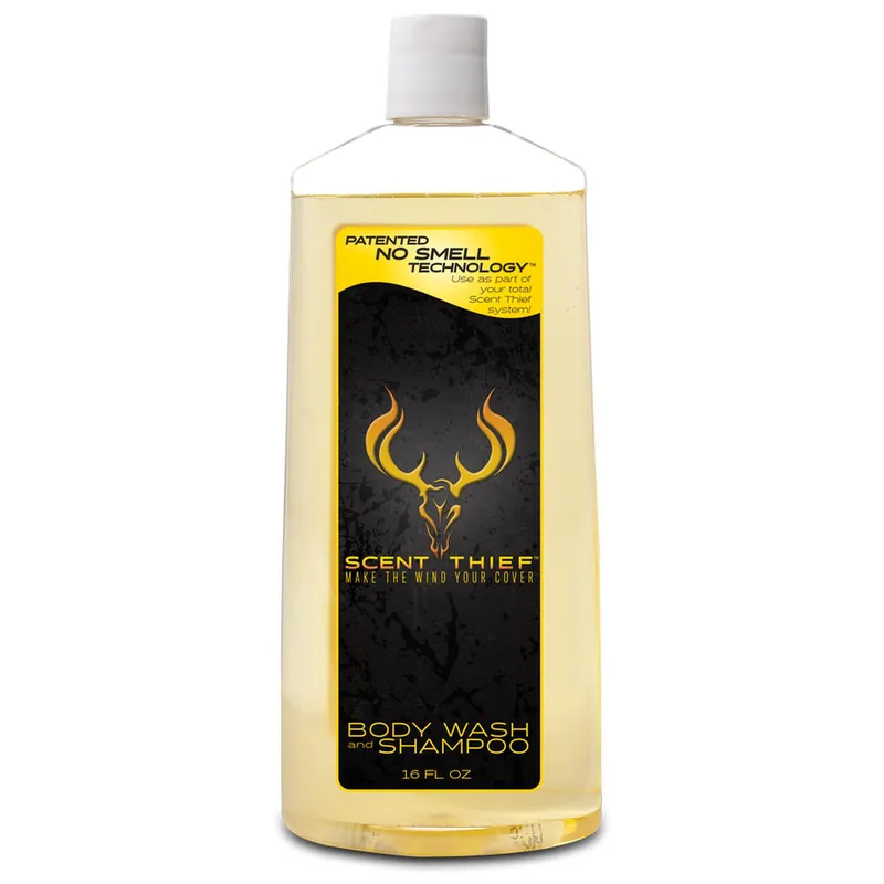 Scent Thief Body Wash and Shampoo 16oz Bottle