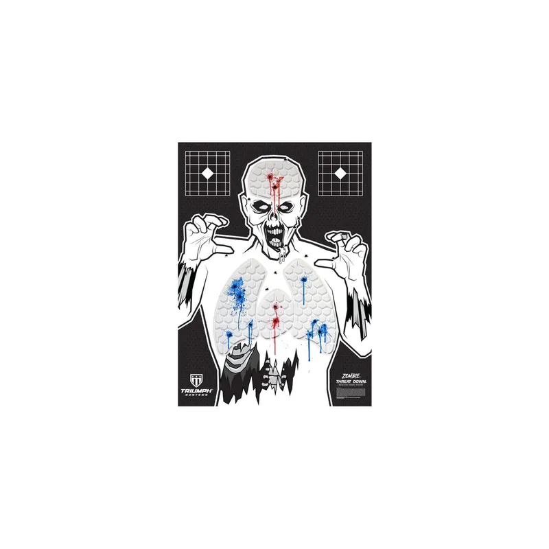 Triumph Systems Threat Down Bleeding Zombie Target
