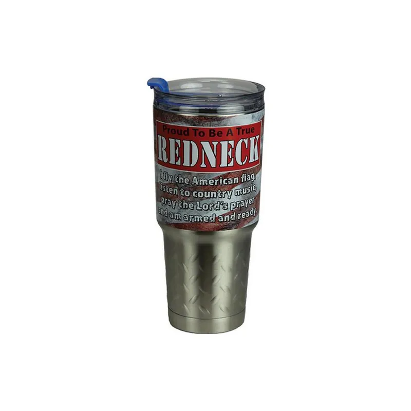 Rivers Edge Redneck 32 oz. Stainless Steel Travel Tumbler