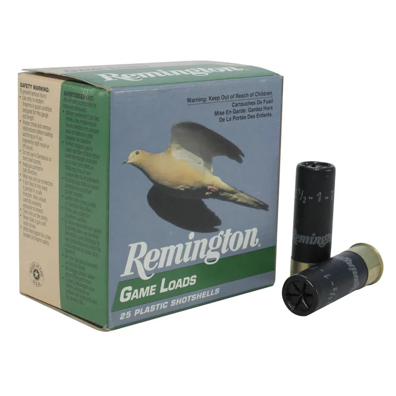 Remington Game Load Ammunition 16 Gauge 2-3/4" 1 oz 7-1/2 Shot 25 Rounds