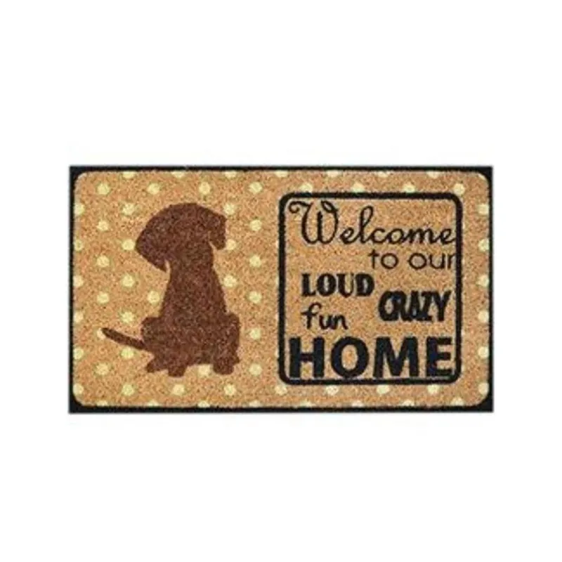 Manakey Group 54149 Coir Mat - Loud Crazy Fun House