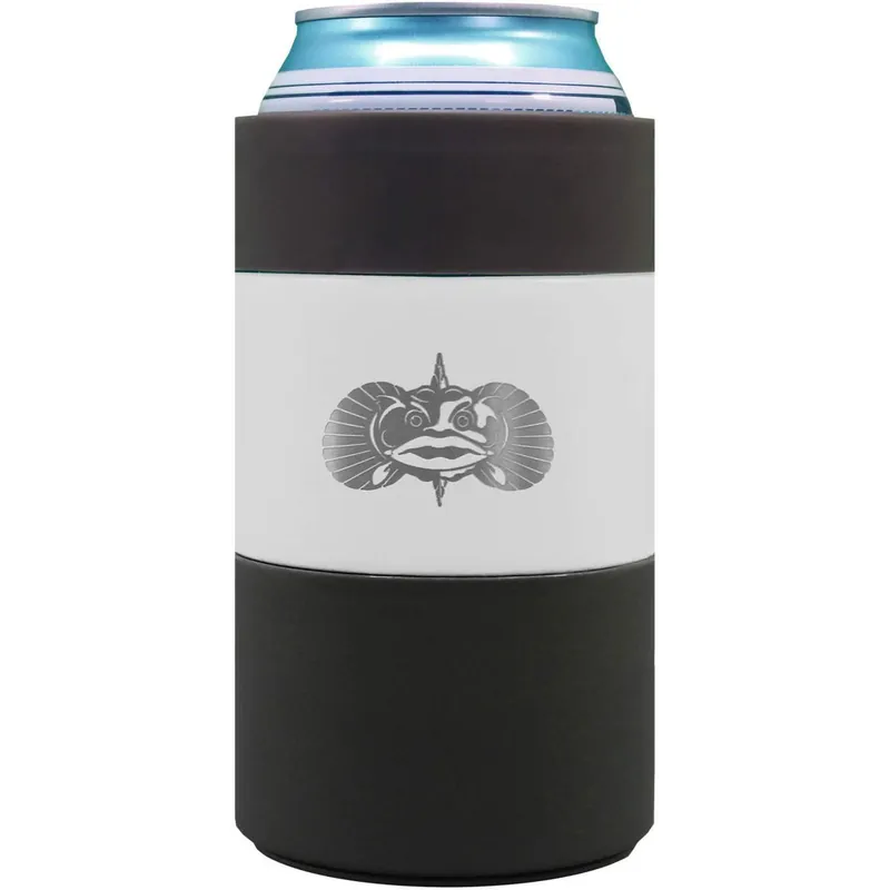 toadfish Outfitters Non-Tipping Suction Cup Can Cooler White