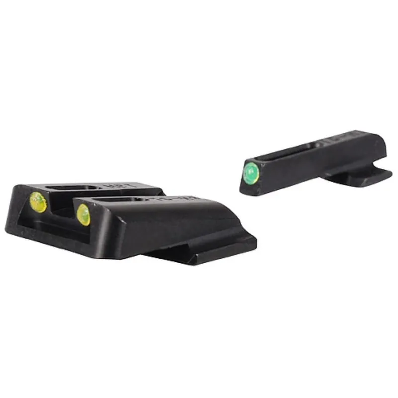 TRUGLO TFO Sight Set S&W M&P, SD9, SD40 Steel Tritium / Fiber Optic