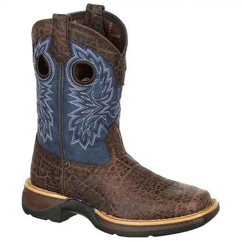 Durango DBT0209Y Lil‘ Rebel Little Kids Faux Exotic Western Boots