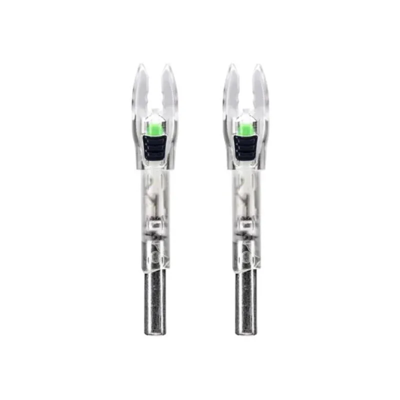 Nockturnal Shift Universal Lighted Arrow Nock Green Pack of 2