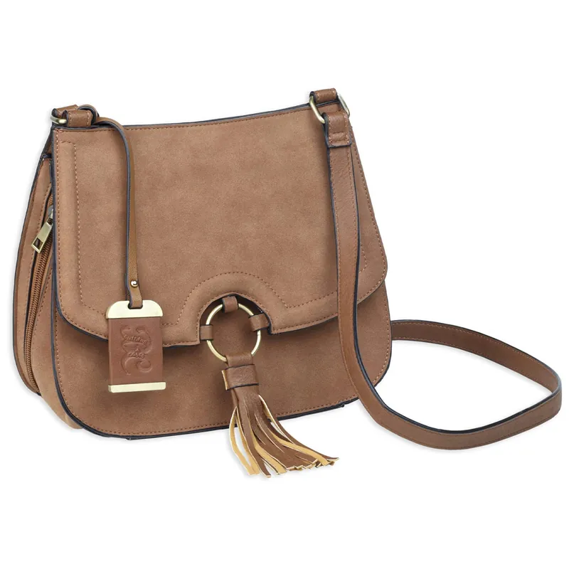 Bulldog Cross Body Conealed Carry Purse, Holster 9"x10".5x4" AMBI BDP-034