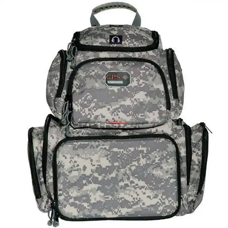 G-Outdoors Handgunner Backpack with 4 Handgun Cradle-Fall Digital