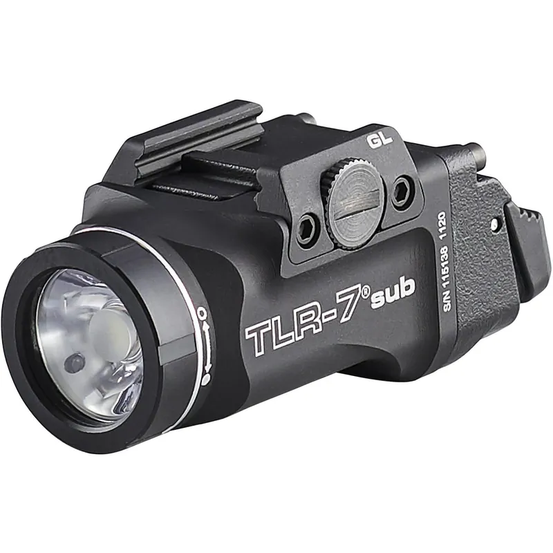Streamlight TLR-7 Sub Weapon Light LED fits 1913 Rails with CR123A Battery Aluminum Black