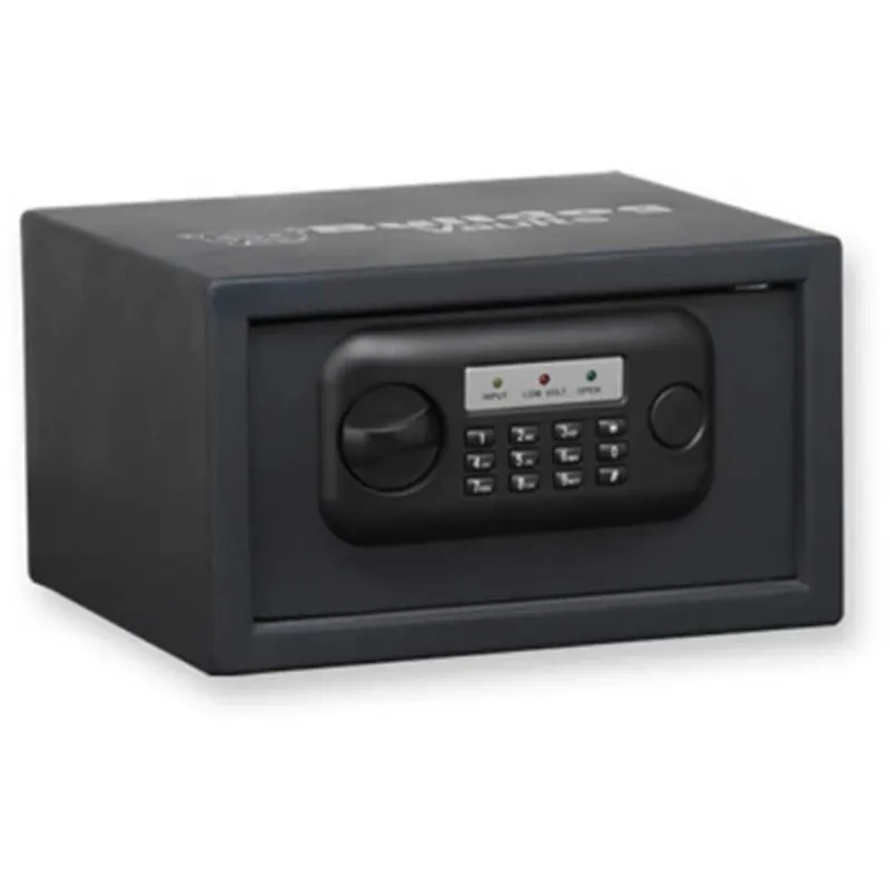 Bulldog Digital Pistol Vault Lockbox with Electronic Lock Black Standard