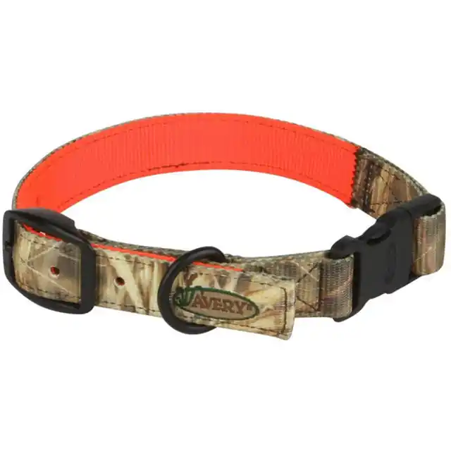AVERY 01889 LARGE REVERSIBLE COLLAR CAMO/BLAZE