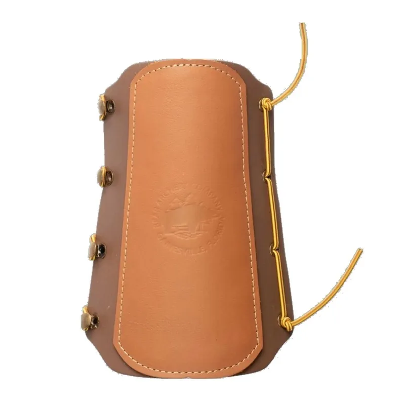 Bear Archery Traditional Logo Leather Arm Guard AT100AG