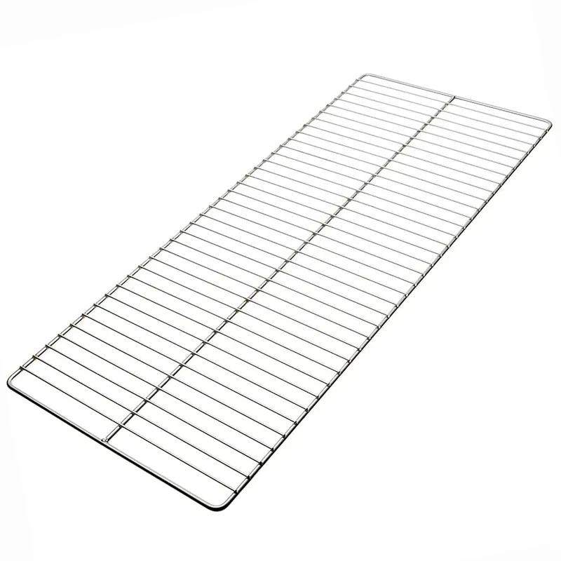 Rome‘s Pioneer Large Camp Grill, Chrome Plated Steel, 12-Inch x 28-Inch
