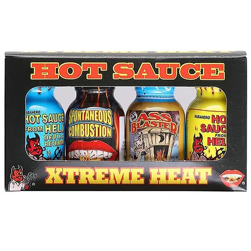 Ass Kickin‘ Xtreme Heat Mini Bottle 4 Pack