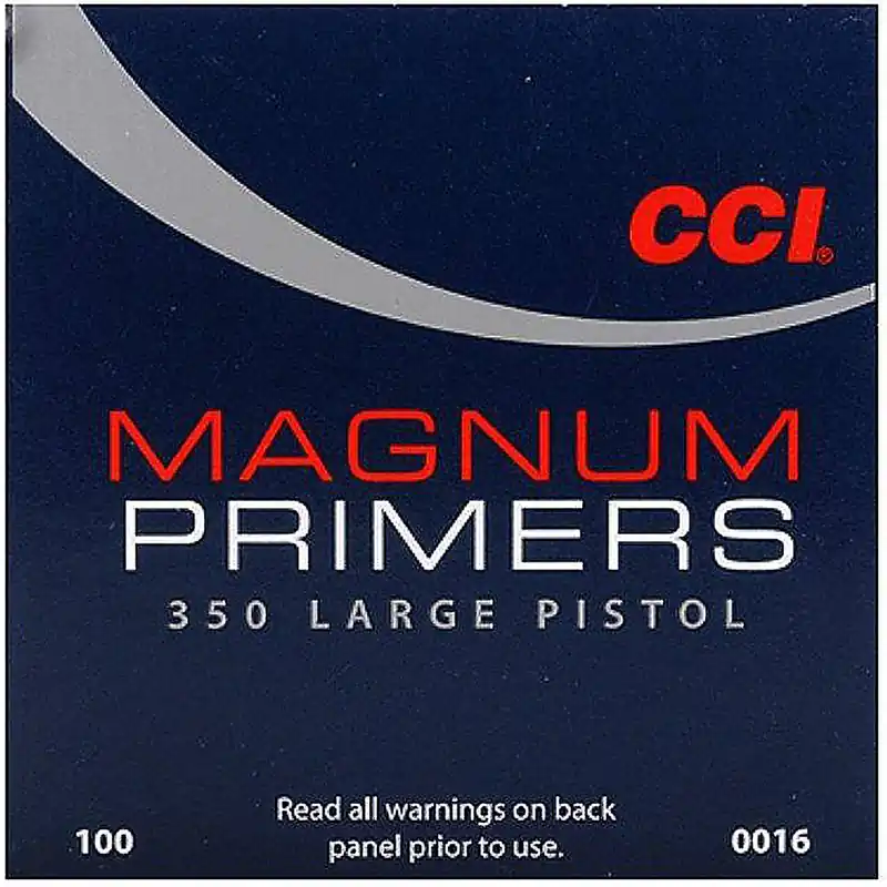 CCI 350 MAG LARGE PISTOL PRIMER 100 CT