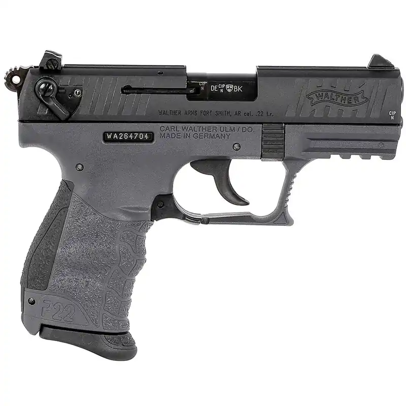 Waltherarms P22Q .22 LR Pistol, Tungsten Gray - 5120765