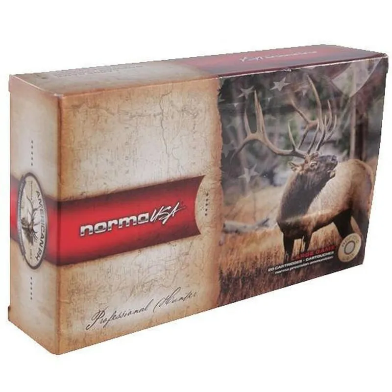 Ammo 6.5 Japanese Norma Hunting 20166202 156 Grain SP Bullet 2887 fps 20 Rounds