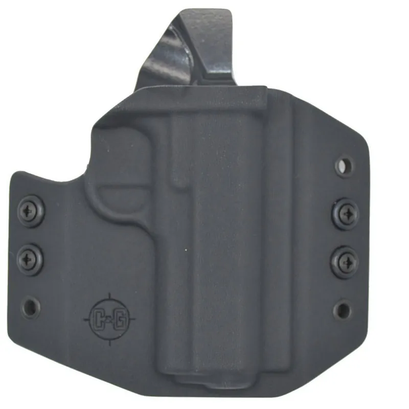 C & G Holsters COLT 1911 OFICER 3" RH OWB COV Kydex